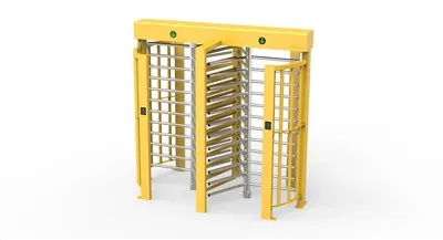 Διπλή-πόρτα IP65 ημι-περιστροφική πύλη πλήρους ύψους